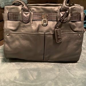 Sienna Ricchi metallic shoulder/tote bag